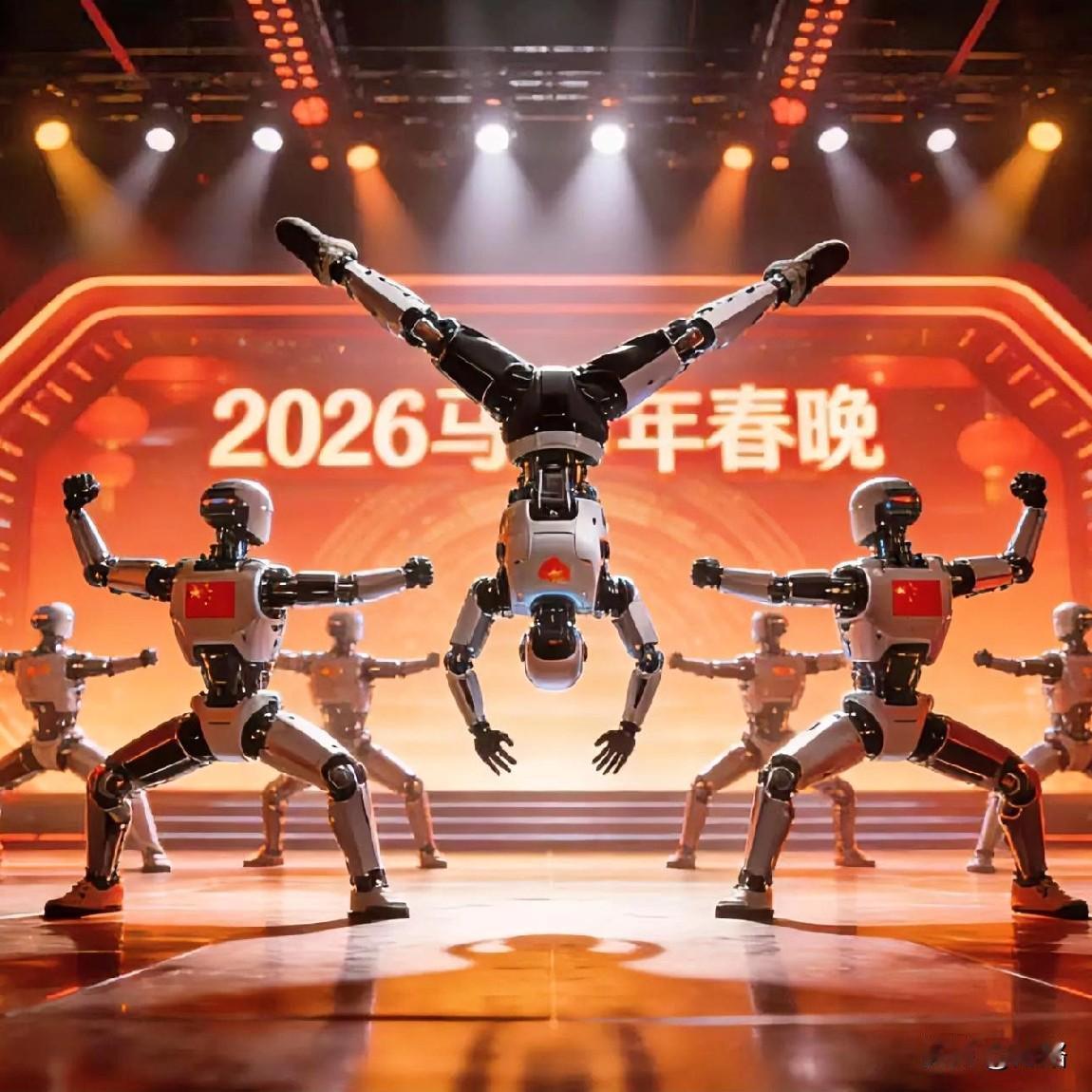 老美这回真有点坐不住了。昨晚看春晚，最让我热血沸腾的不是明星唱歌，而是那帮机