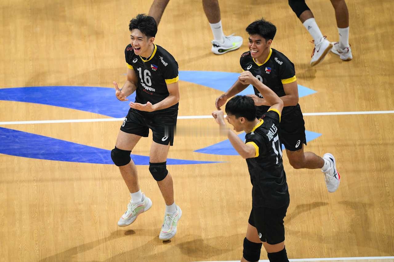 【菲律宾男排爆冷战胜埃及获世锦赛首胜】2025年男排世锦赛第一阶段小组赛A组第二