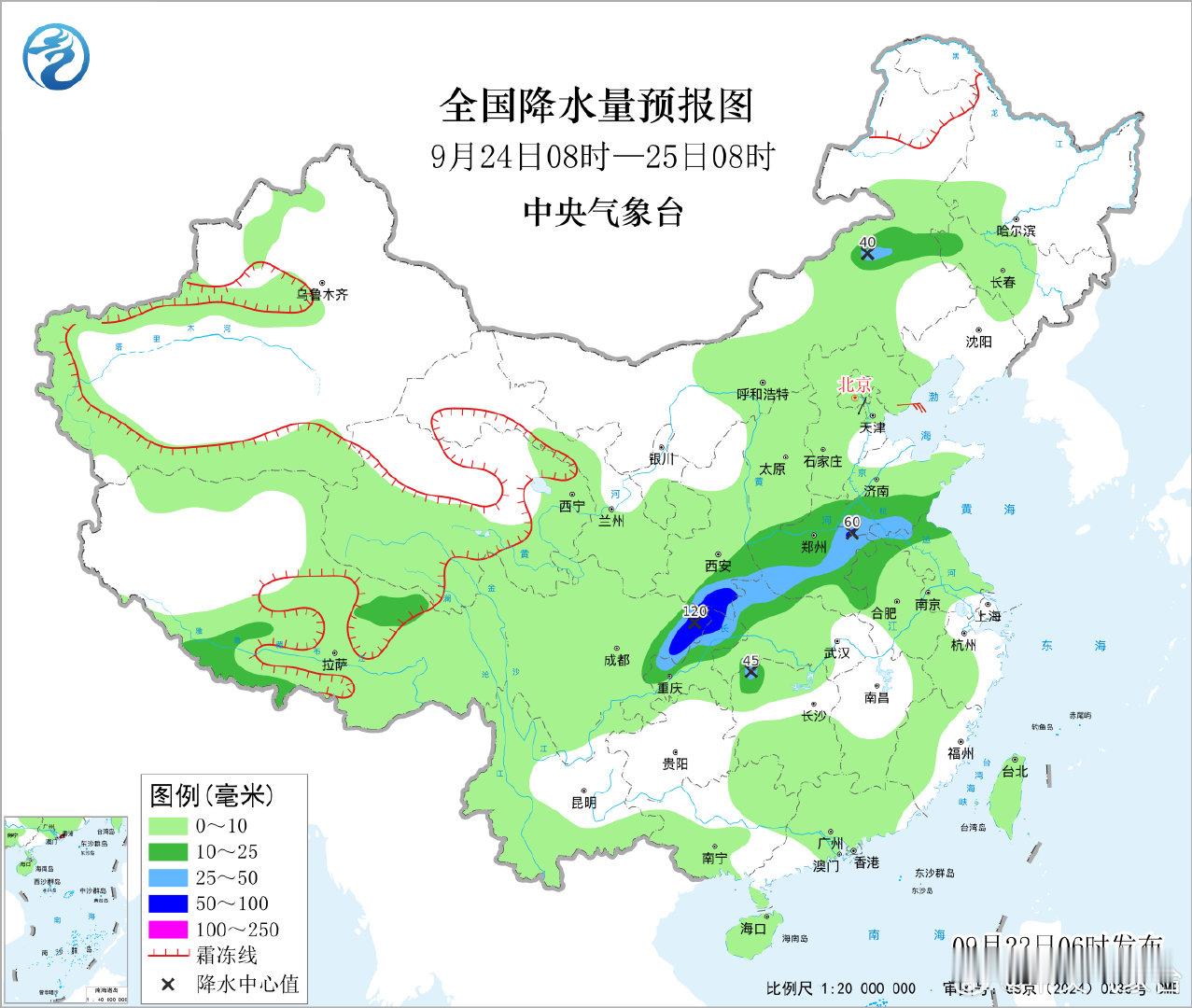 未来三天，华西地区雨势有所增强[扁嘴]，请大家警惕降雨引发的次生灾害！​​​​