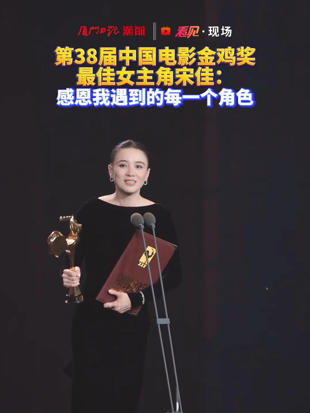 43岁宋佳二封金鸡影后，原来姐姐的光，早就在角色里亮着宋佳拿金鸡影后消息，从