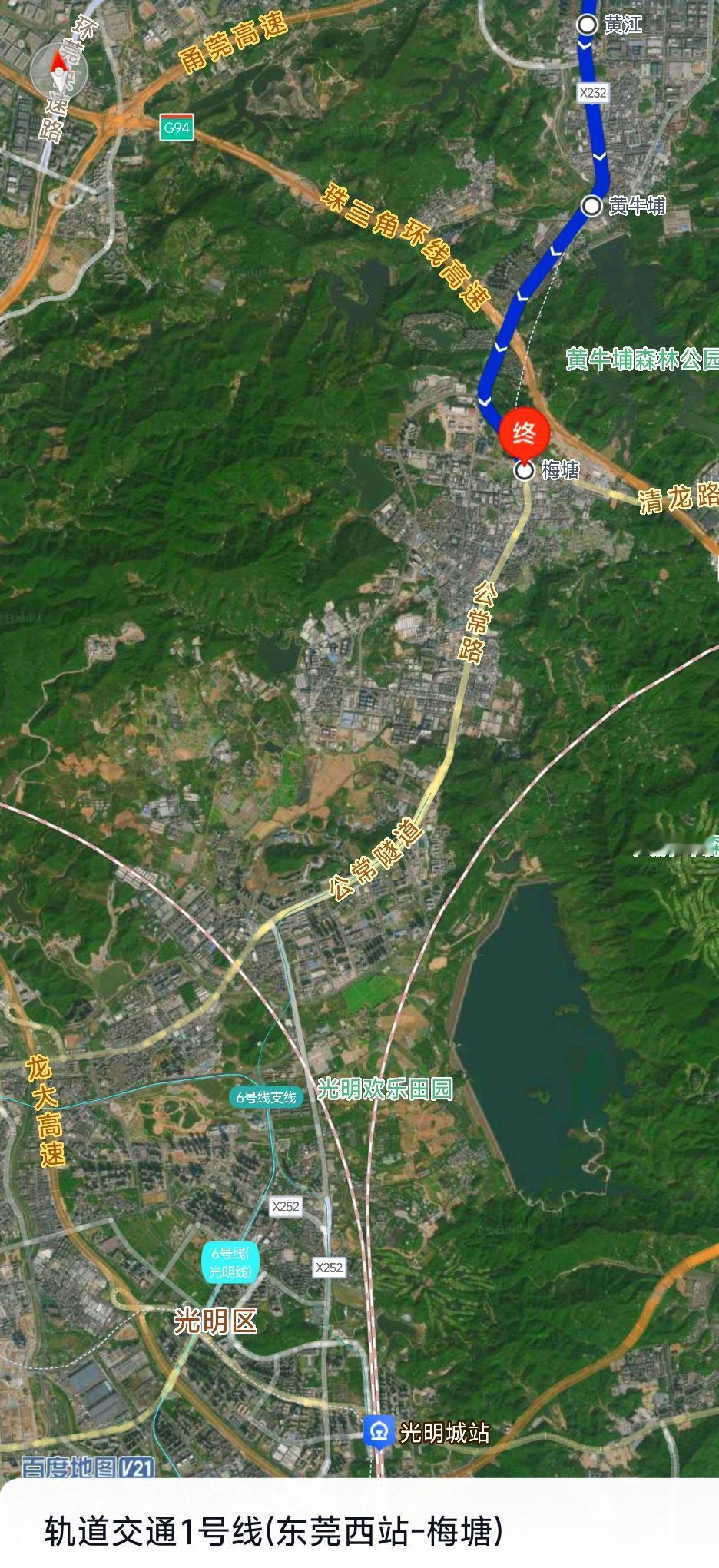 东莞地铁1号线开通有几天了，很多人不理解为何把终点站修在了梅塘这么偏僻的地方，实