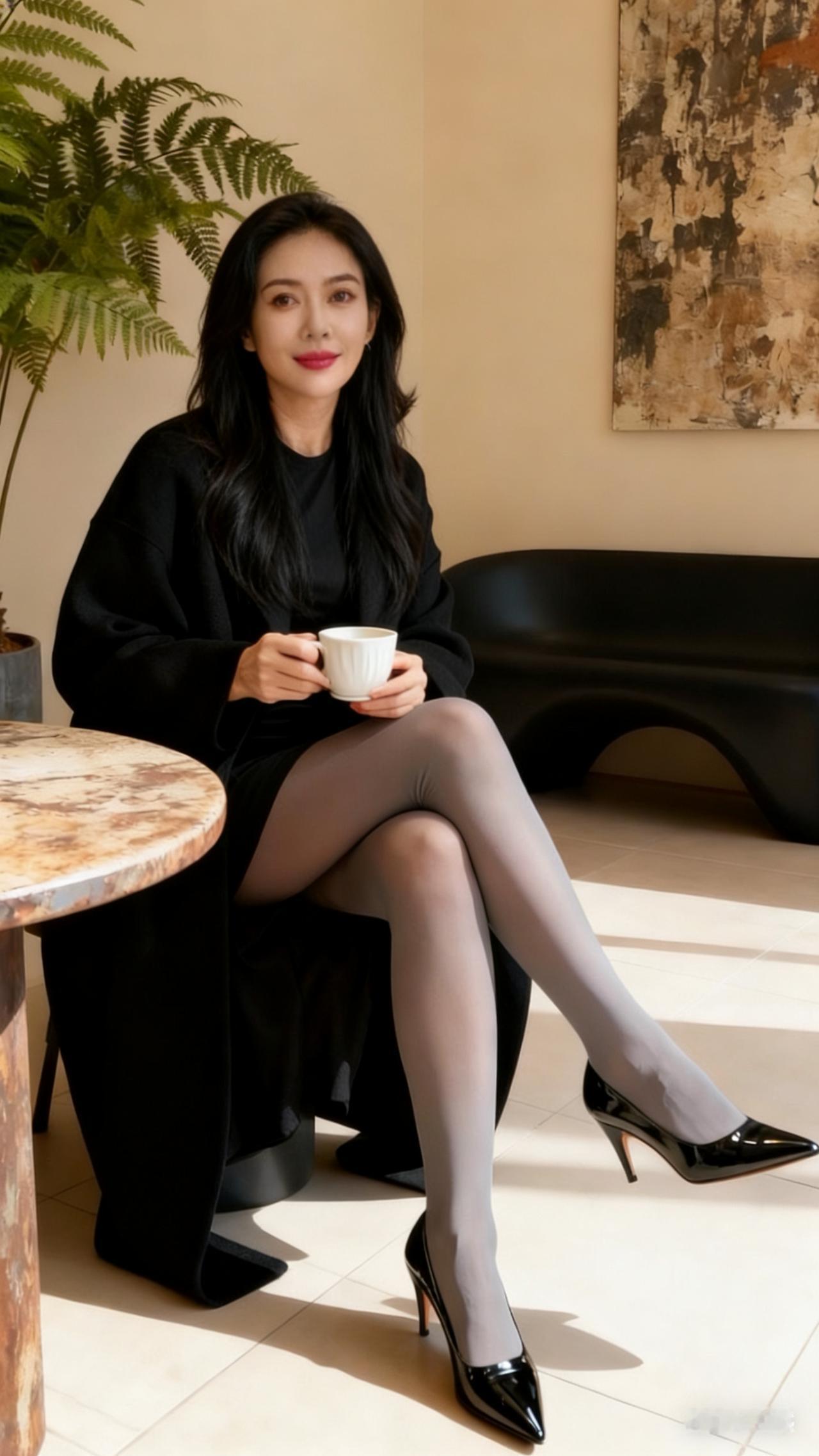 你认为什么样的女性最有魅力?茶香满溢，静享时光。