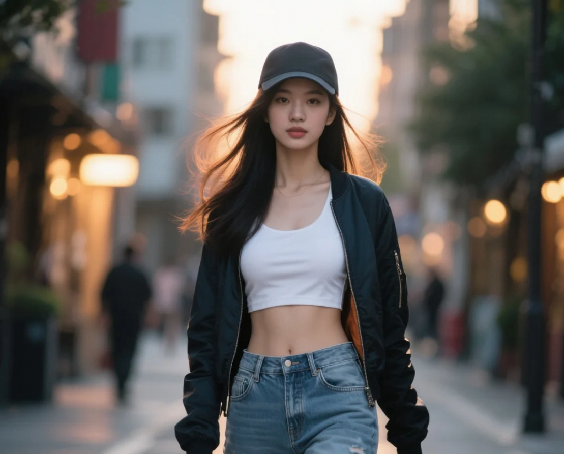 这身搭配简直帅到没朋友！夹克+牛仔裤太绝了