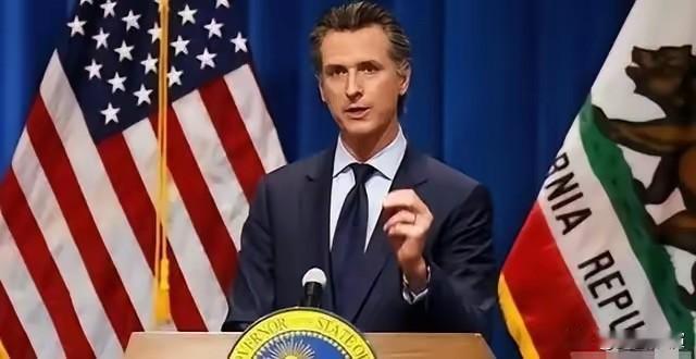 加州州长的一句话震动全球！加州州长纽森说的一句话，在全世界都引起了震动。他直