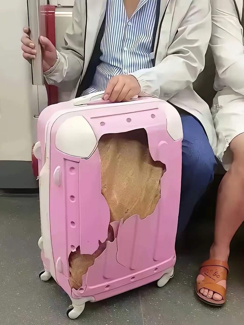 过分，还以为是烂箱子！