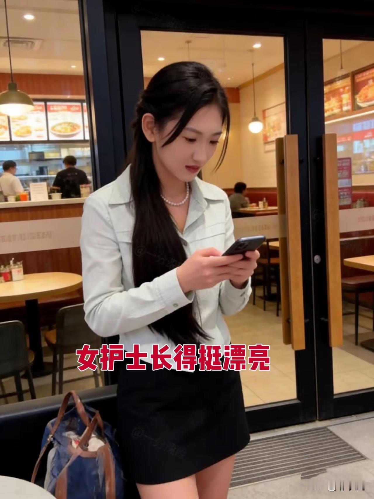 一名30岁小伙，被家里催着去相亲，一见到女方，眼睛都看直了。对方是名护士，长得挺