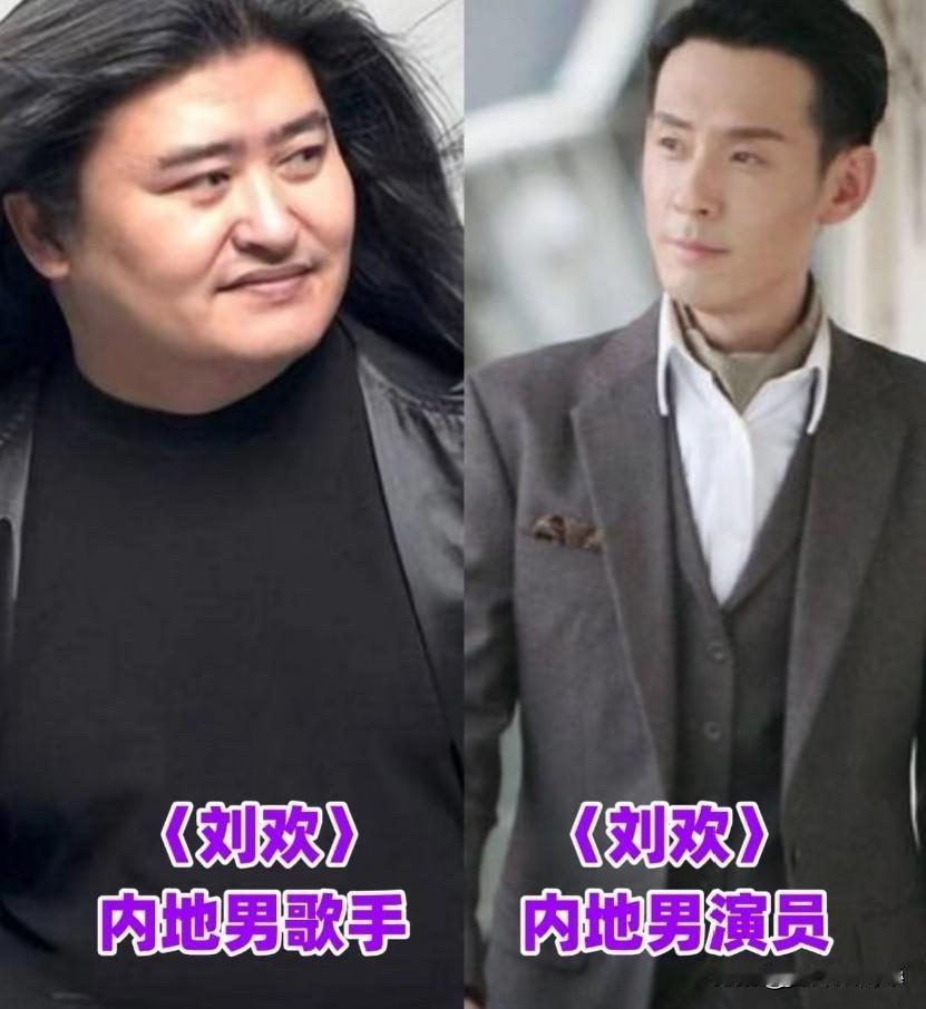 同名同姓不同命，娱乐圈里分得清？有人是歌坛大佬，有人是影视绿叶刘欢（男歌手）