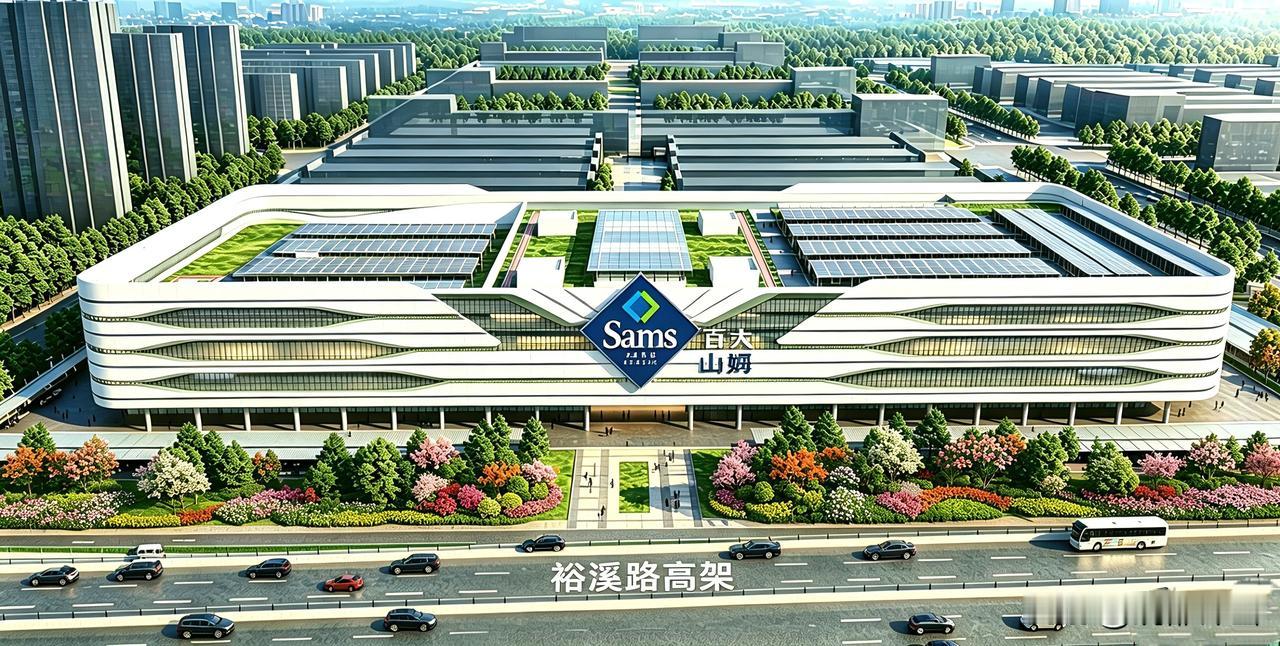 合肥发展靠网友，这个山姆一点也不违和，百大可以考虑搞这个嘛！