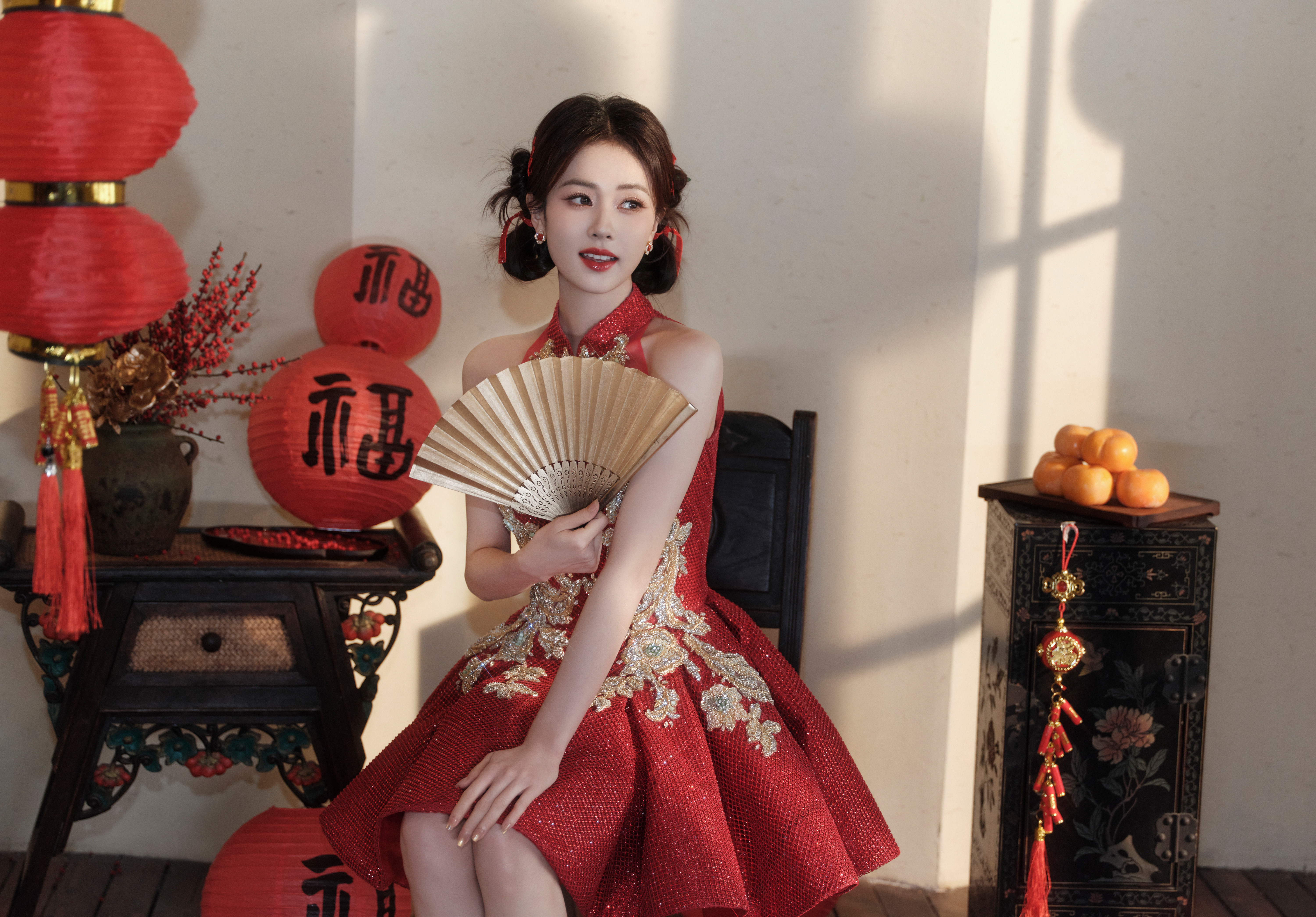 白鹿红包金额等白鹿红包谁会不爱这个福娃白梦妍呢