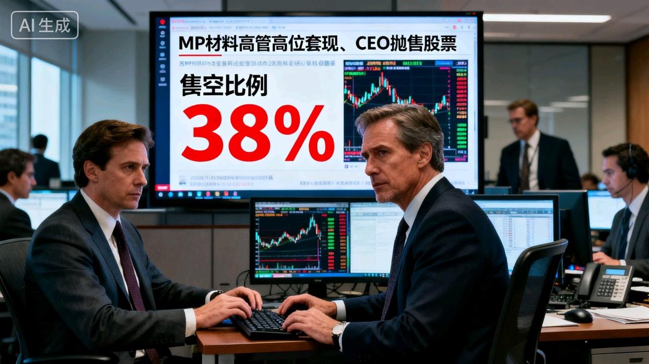 黑色星期四!美国稀土股狂泻21%:资本骗局被戳穿,“去中化”美梦破灭2025年