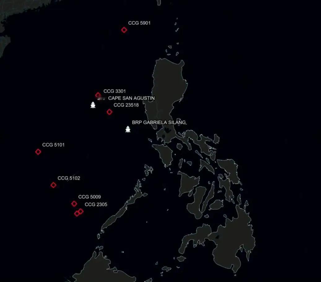 菲律宾懵了:明明是自己划立的演习区域，为何中国海军的舰艇比自己的舰艇还多？明明是