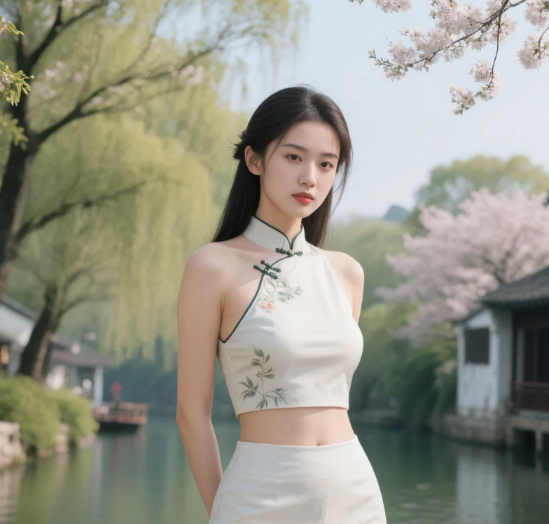 新中式遇上江南水乡，美得刚刚好