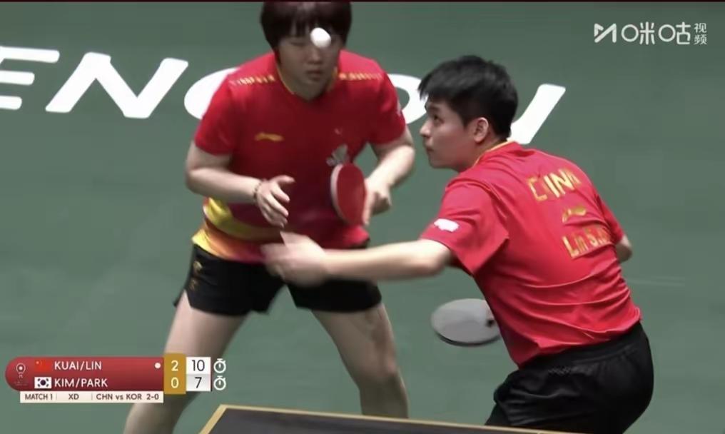 国乒8-0碾压韩国！动漫组合险中求胜，王楚钦狂暴提速锁定胜局