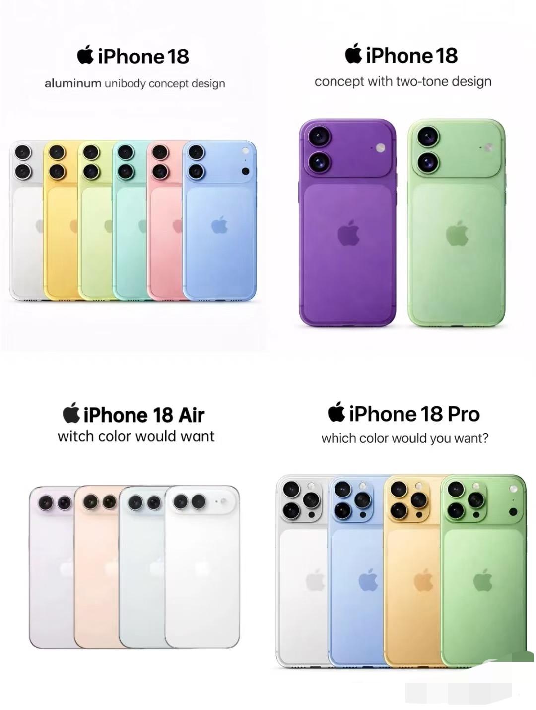 26年的iPhone18Pro，我只能说索然无味[笑着哭]大家期待的真屏下目前看