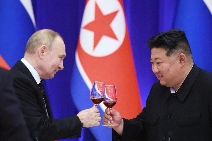 外媒今天报道：金正恩在普京74岁生日之际祝愿他“取得胜利、赢得荣光”，并重申对普
