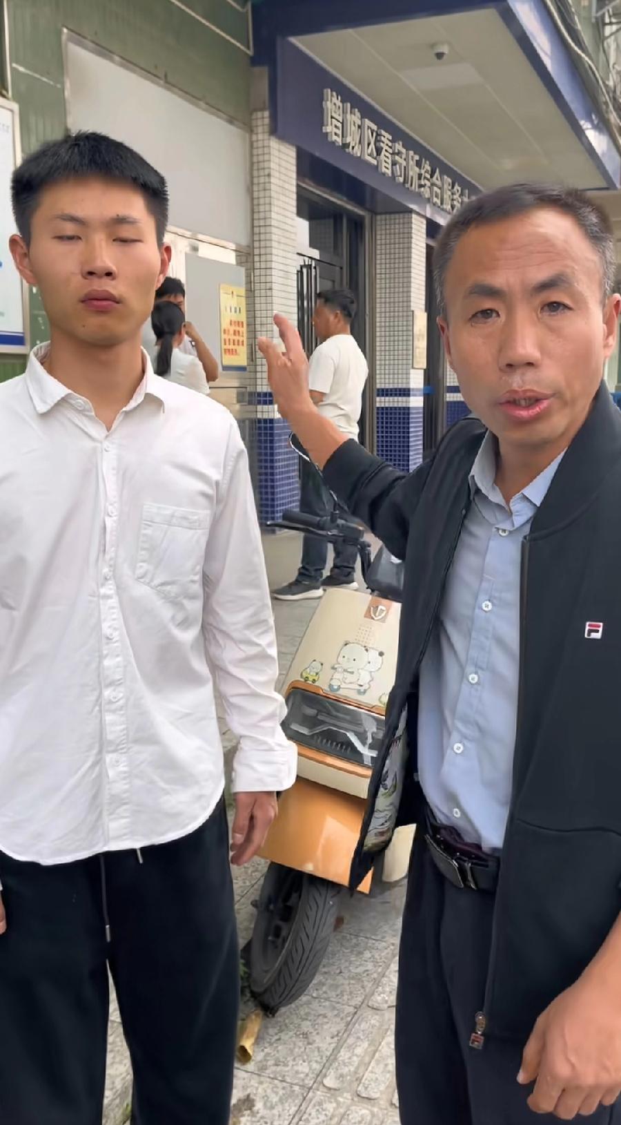 关押地点曝光，申军良、申聪，来到了广州增城区看守所，与刑警大队在一起，父子俩在门