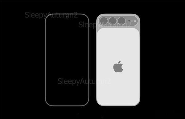 iPhone20早期渲染图据说苹果要复刻当年iPhoneX十周年策略，跳过iP