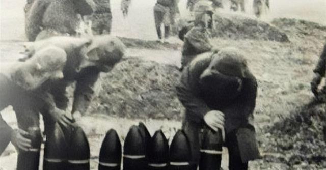 2004年，一日本老人来到黑龙江，指出：这里有130多个地下弹药库1945年，