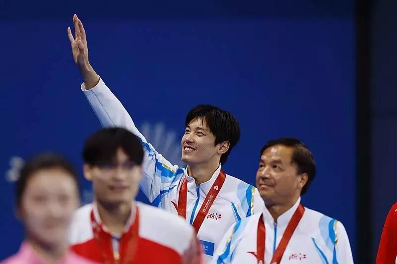 十五届全运会结束，热度最高的⑨个人！游泳运动员汪顺五次全运会，19枚全运会金