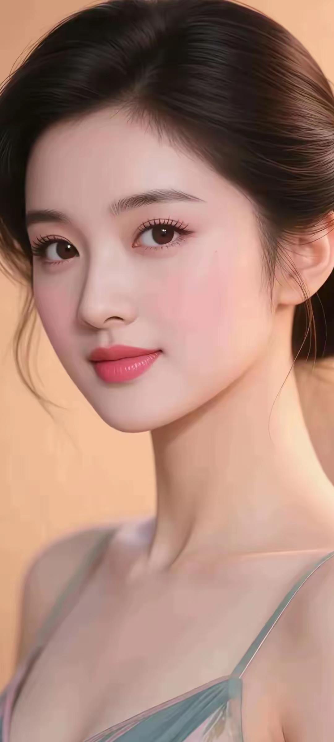 发型精神，眼里有光，气质迷人