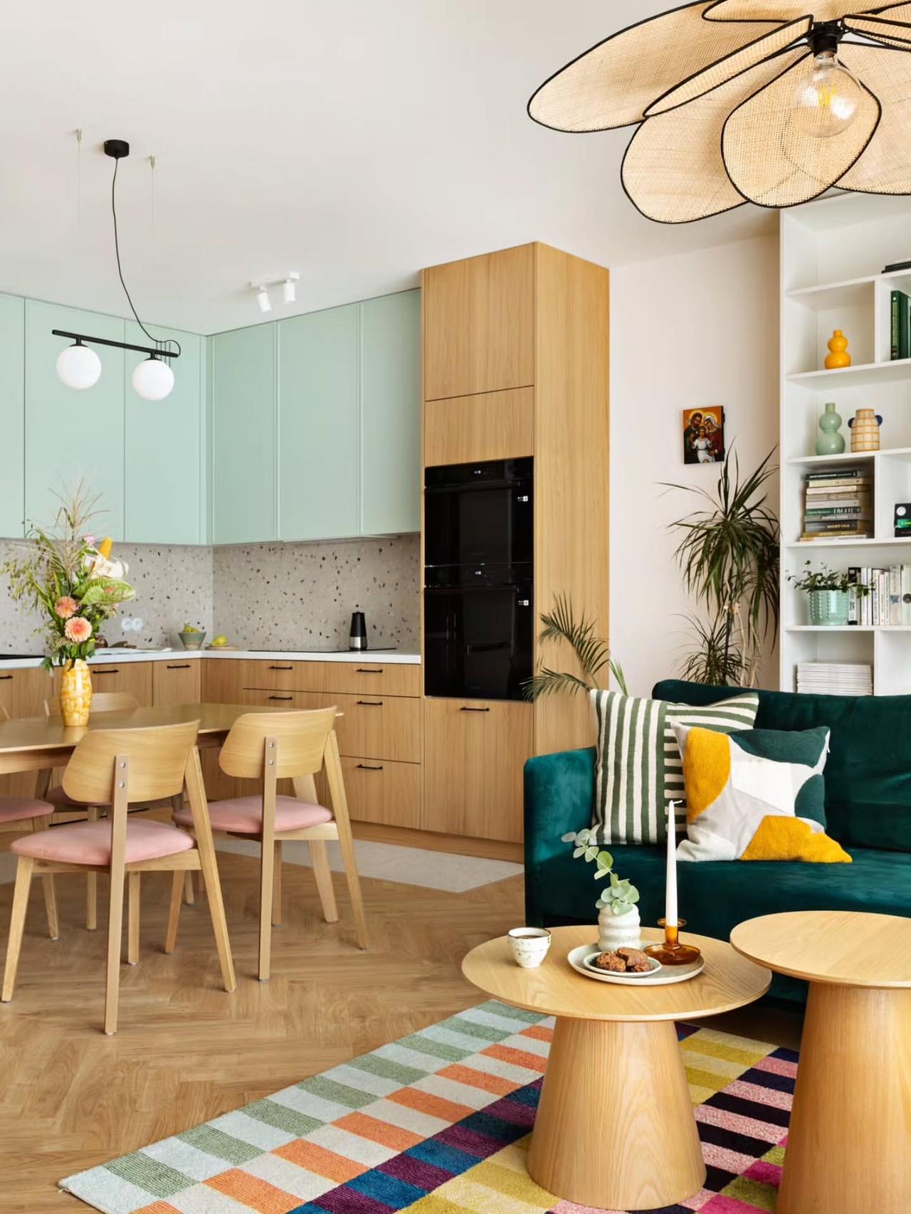 住宅的“治愈CP”：低饱和色彩+天然木材清新脱俗装修风格装修