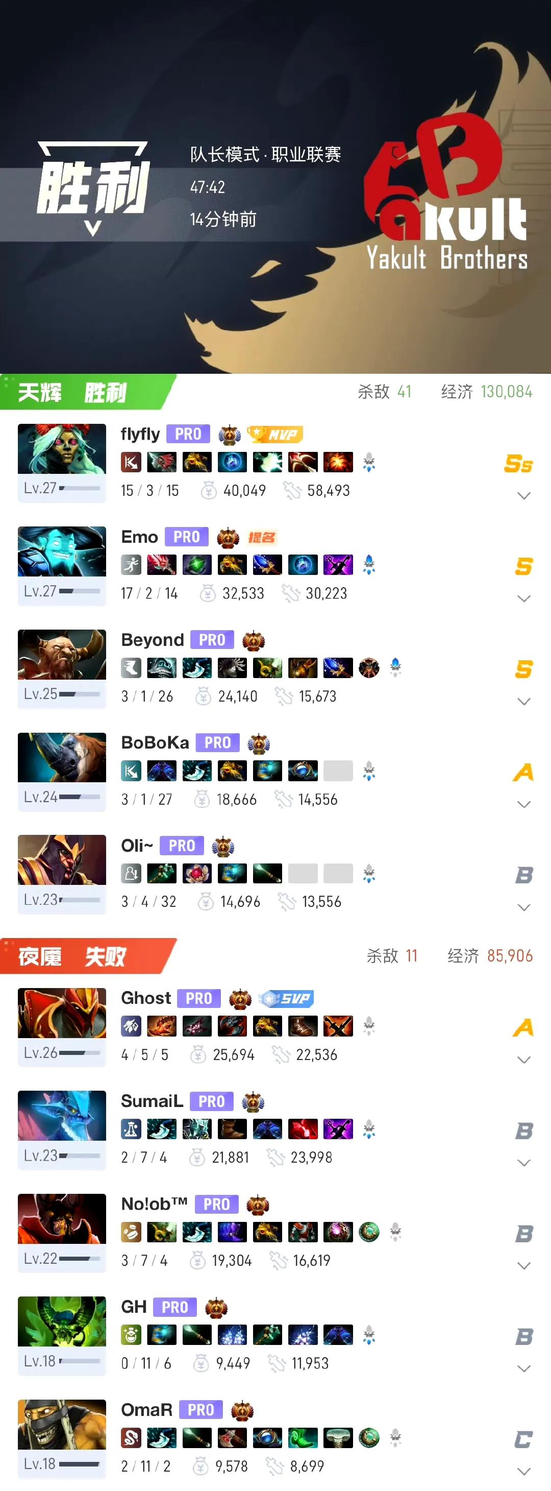 DOTA2:梦幻联赛S26第二轮，YB不敌NigmaYB1:2Nigma