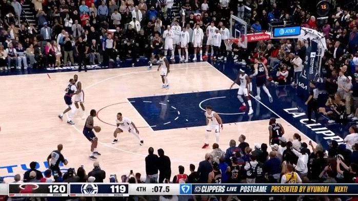 哈登手感这么厉害为什么最后一投不给哈登啊伦纳德最后选择3分绝杀失败热火vs快