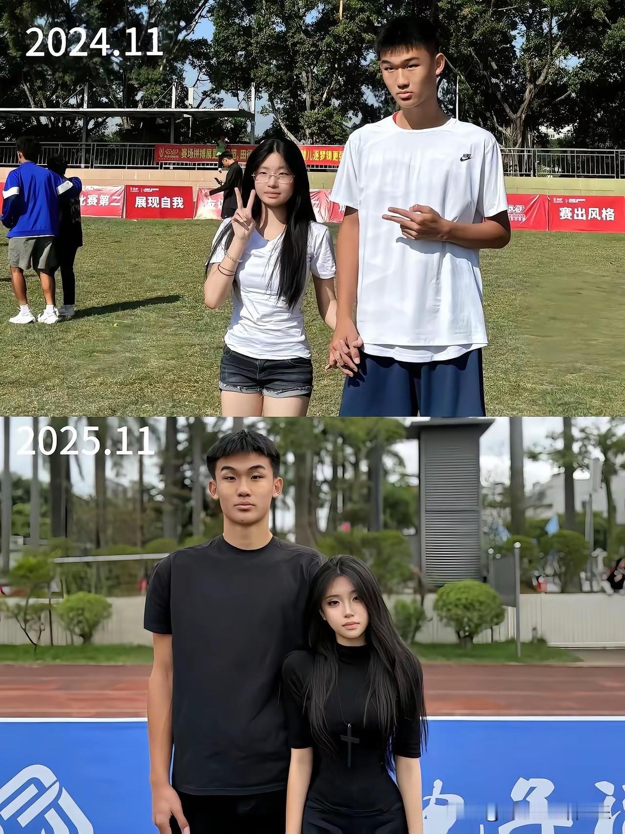 不同的一年，长大了。