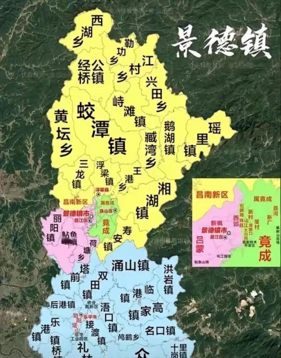 数据很现实，2010年景德镇城区人口54万，2024年73万，15年“吸”了19
