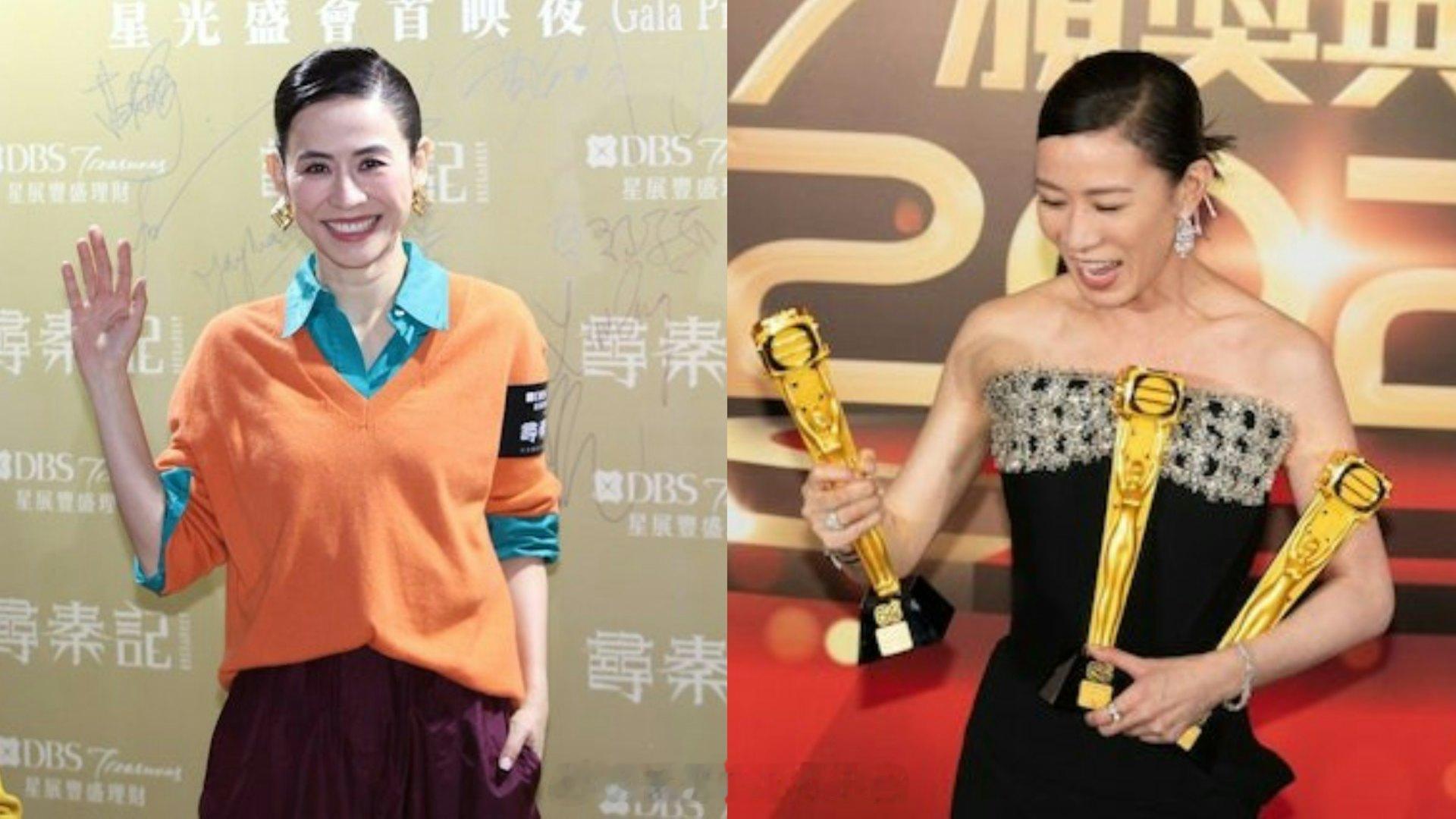 香港01：万千星辉2025｜宣萱被问会否出席亲回留言令视后得主暗藏玄机TVB年