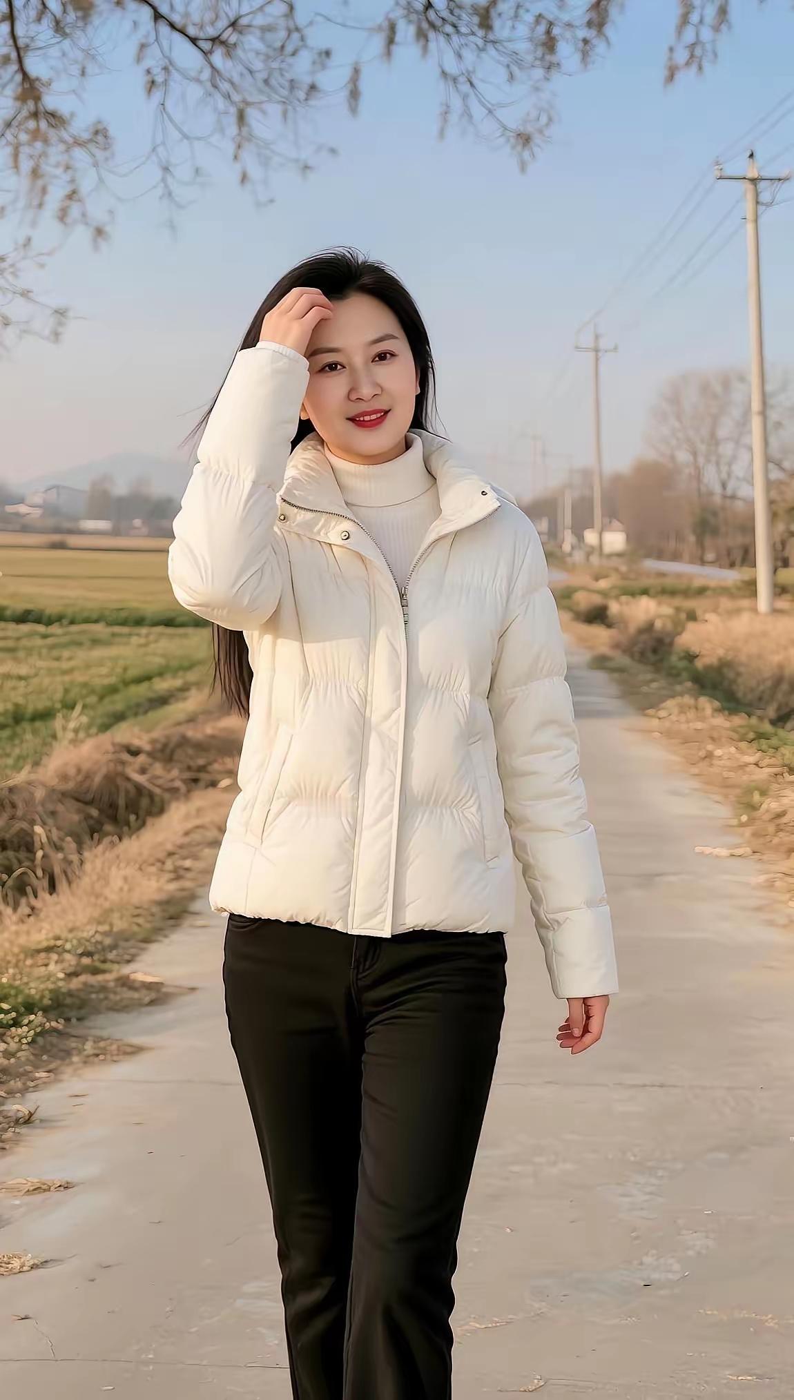 回农村，不烧火，不做饭，不搞家务，只负责漂亮。