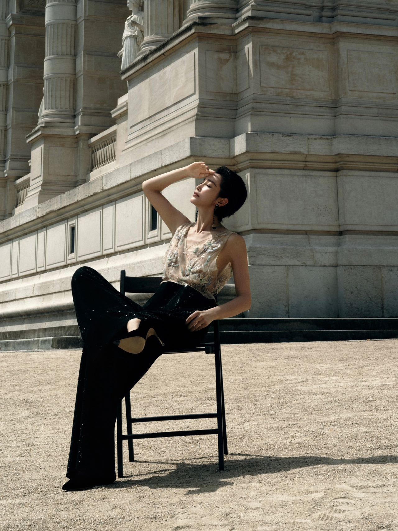 GiorgioArmaniPrivé｜李冰冰🖤李冰冰新look完全妈咪级别