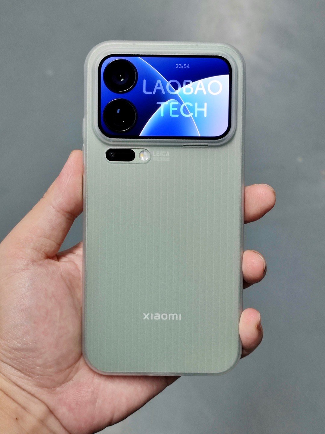 小米17ProMax瓦楞半透、透黑，小米17Pro瓦楞半透来了[大笑]背