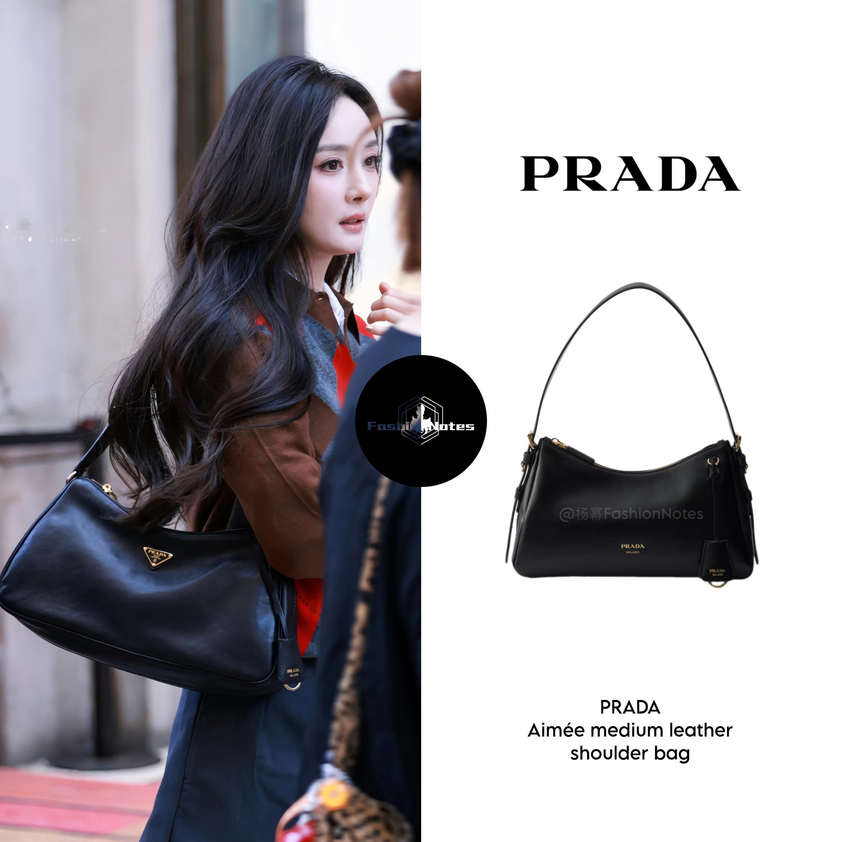 杨幂｜杨幂私服私服｜米兰探店偶遇｜2026.09.20针织上衣｜PRADAA