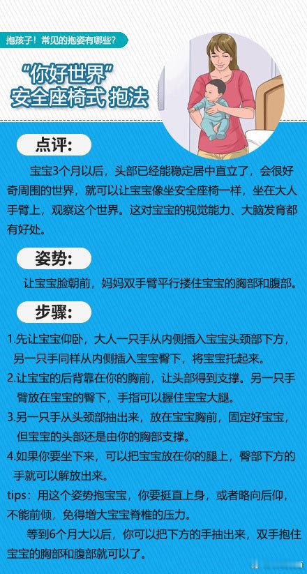 【正确抱宝宝的姿势】抱宝宝，是你的亲子关系的第一步，会让宝宝减少哭闹，还能变得更