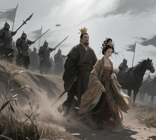 756年，唐玄宗逃亡到马嵬驿，因为一点小事对太子李亨破口大骂：“你就是一个废物！