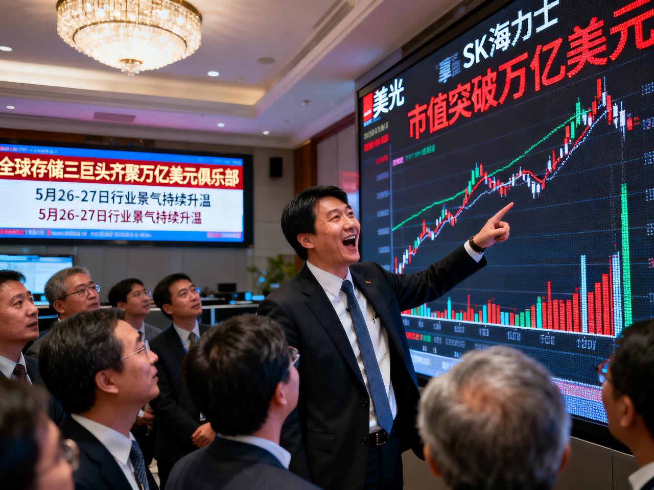 最近，全球存储芯片行业一下子热闹起来了。三星电子、美光科技、SK海力士这三家大家