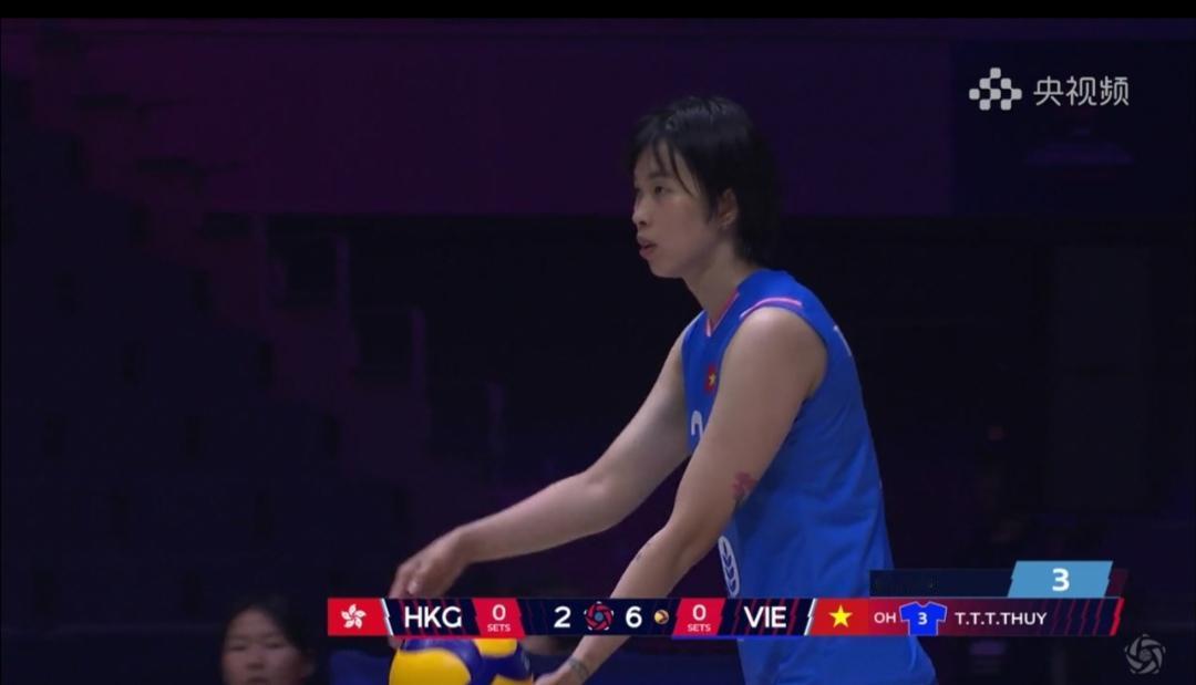 越南女排3：0胜中国香港女排，有希望晋级淘汰赛吗？女排亚锦赛C组第二轮中