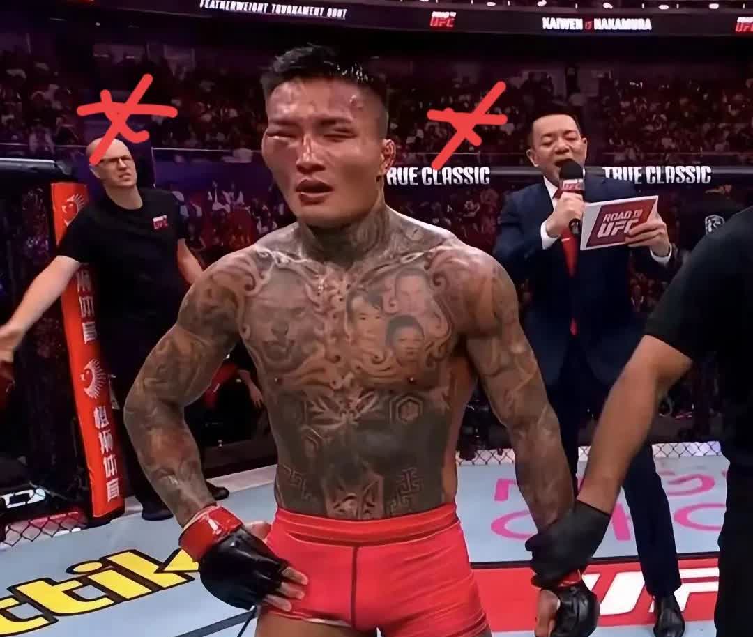讲真，靠嘴吃爱国这碗饭显然他这辈子是别想了，就这一身“自虐为美”的形象注定只能靠
