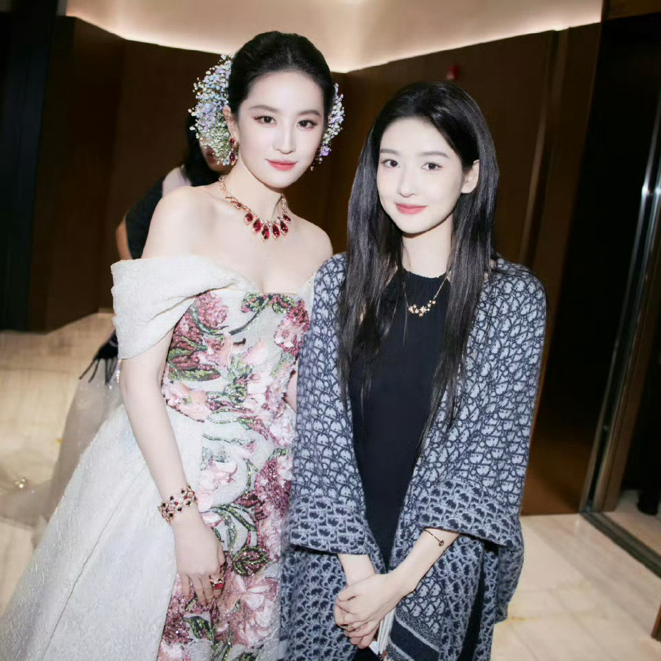 哇哦两个人都好美呀