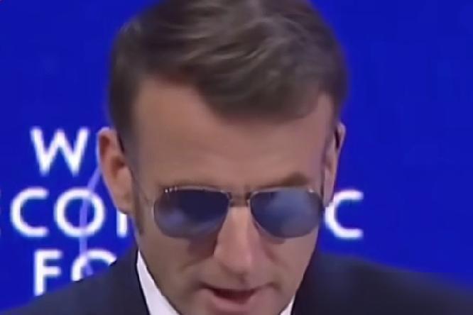 特朗普那张破嘴，这回算是给法国人尽了孝。马克龙戴着个HenryJullie