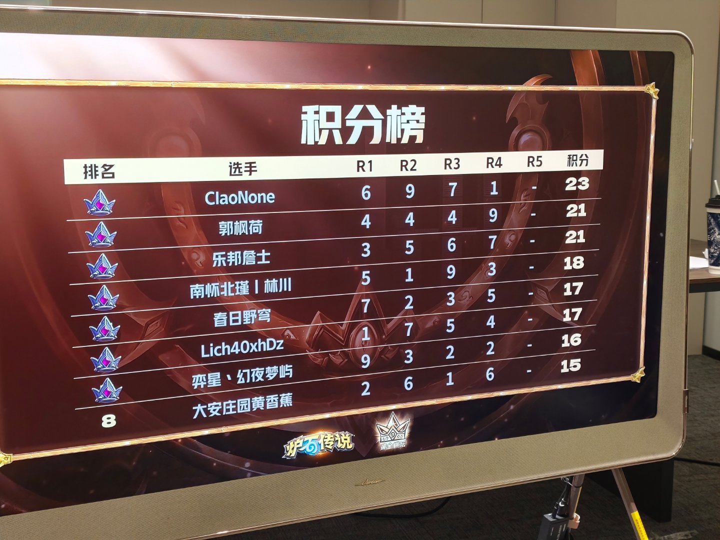 炉石传说最紧张刺激的最后一把了，七人听牌，只有小黄没有听牌，谁吃鸡谁夺冠！