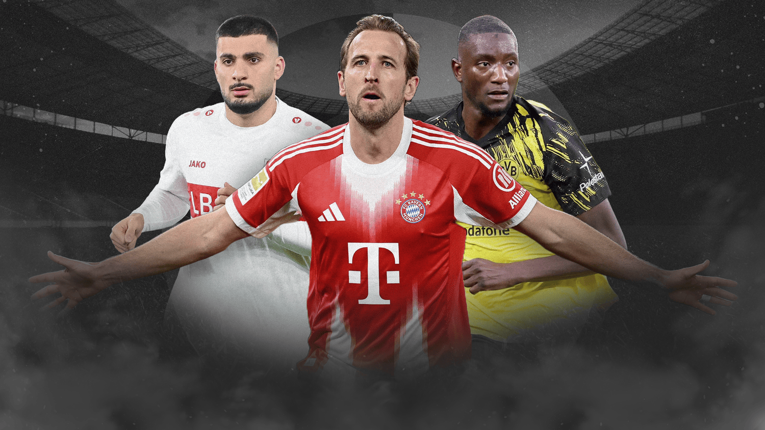 踢球者德甲中锋评级: 凯恩连续3年位居世界级, 洲际级仅2人