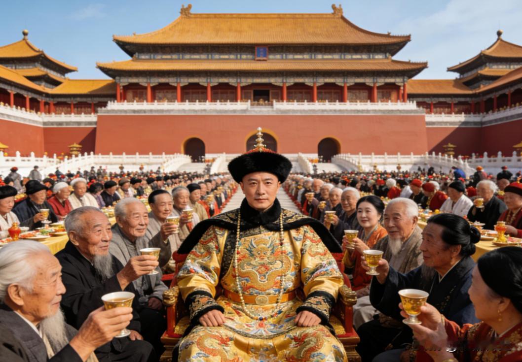 如果在康熙、乾隆时期活到一百岁，皇帝八成要请吃饭。康乾两帝因为在位够久，所以搞