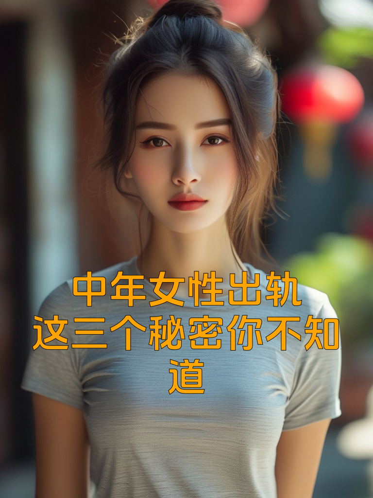 中年女性出轨，这三个秘密你不知道