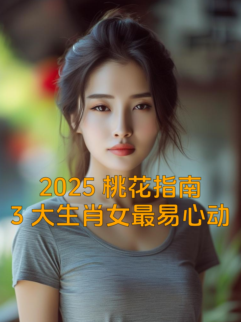2025桃花指南：3大生肖女最易心动