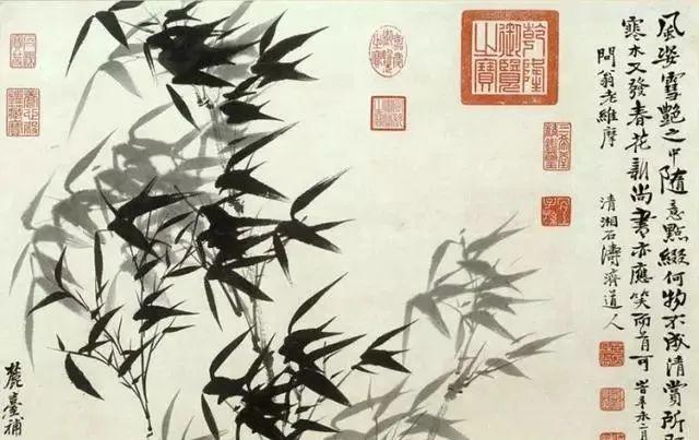 🌹书摘|逍遥以针劳，谈笑以药倦。摘自《文心雕龙·养气》🌹赏画|石涛笔下的竹