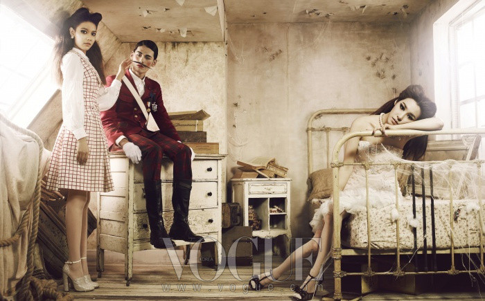 Tiffanyx崔秀英|2011十二月刊VOGUEKorea杂志Th