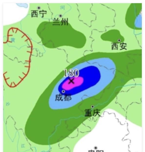 今晚，成都大雨甚至暴雨！明天，9月16日，成都依旧大雨！9月17日到29日，成都