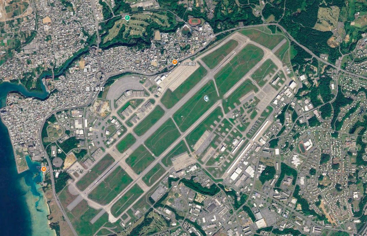 美国空军嘉手纳基地位于琉球，根据烽火线掌握的信息显示，这是美军在第一岛链最大的空